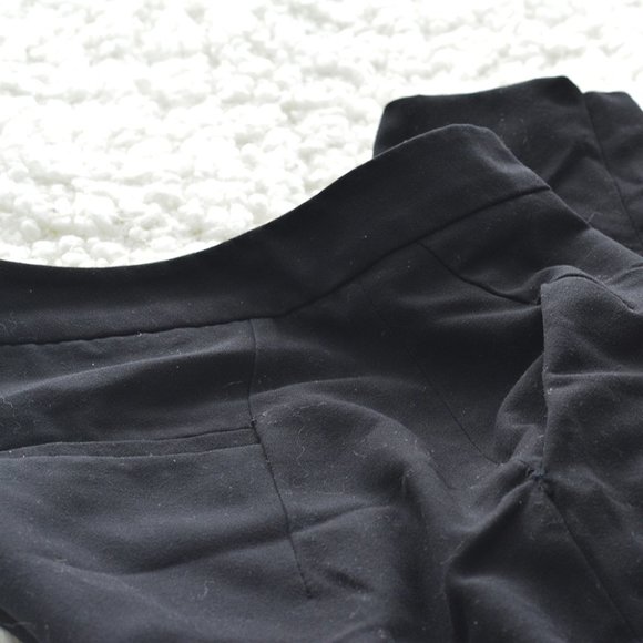 French Connection Black Cropped Trousers - Picture 4 of 4